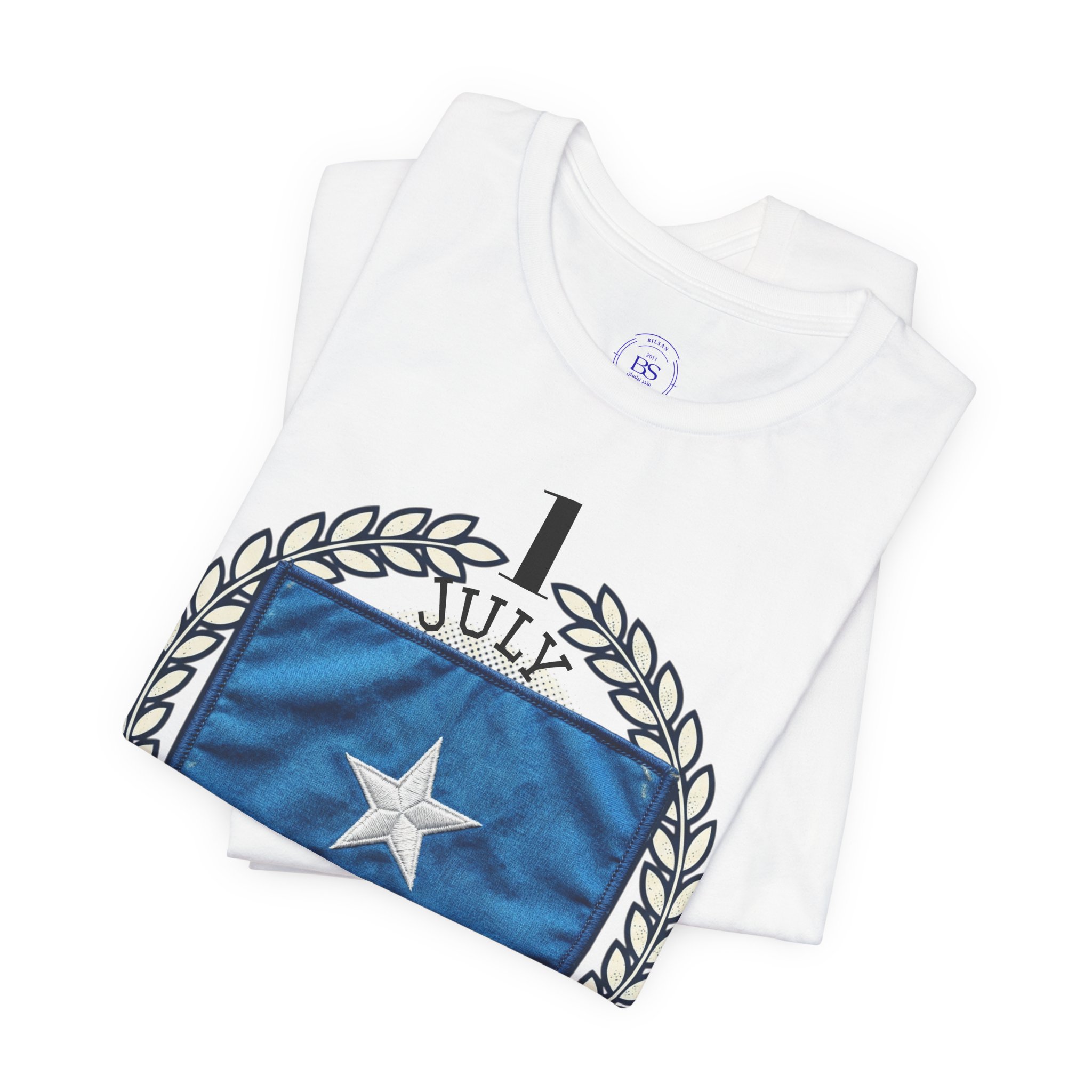 Somalia Independence Flag T-Shirt — 1 July 1960 Somali Flag Tee - Image 3