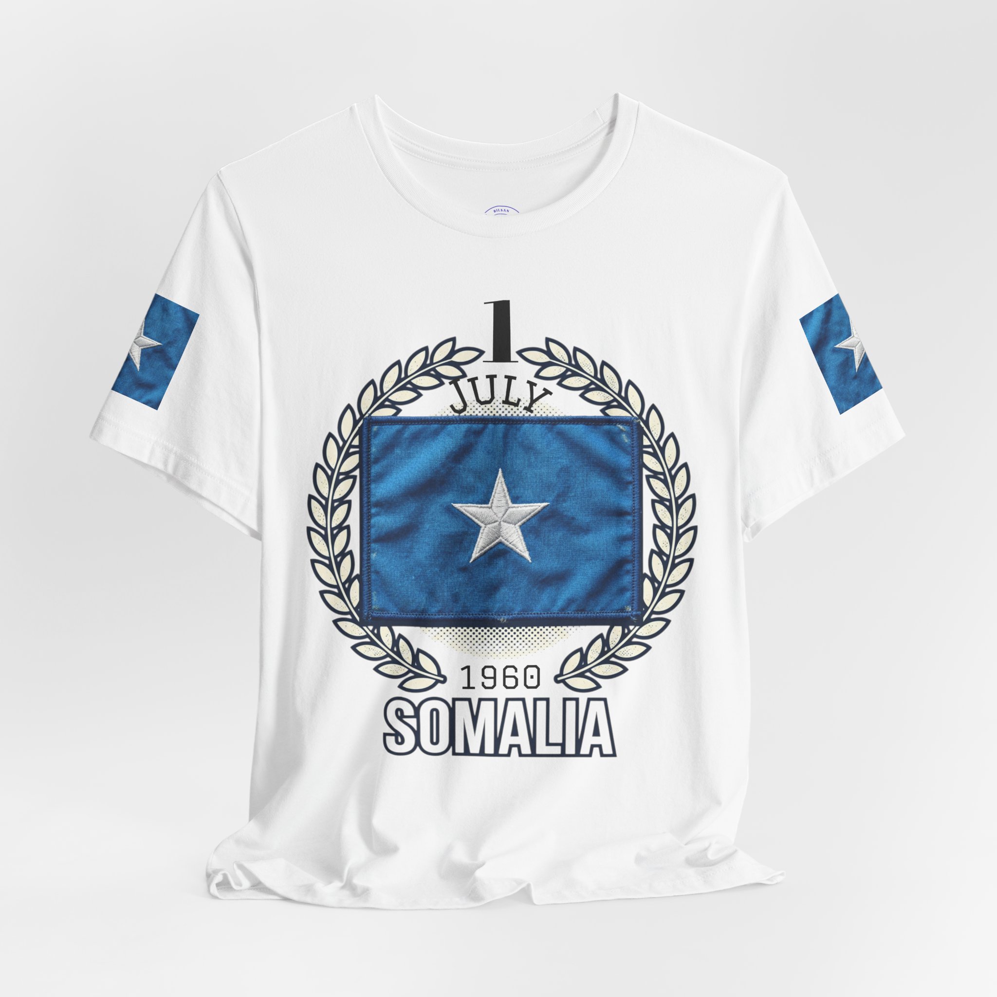 Somalia Independence Flag T-Shirt — 1 July 1960 Somali Flag Tee - Image 4
