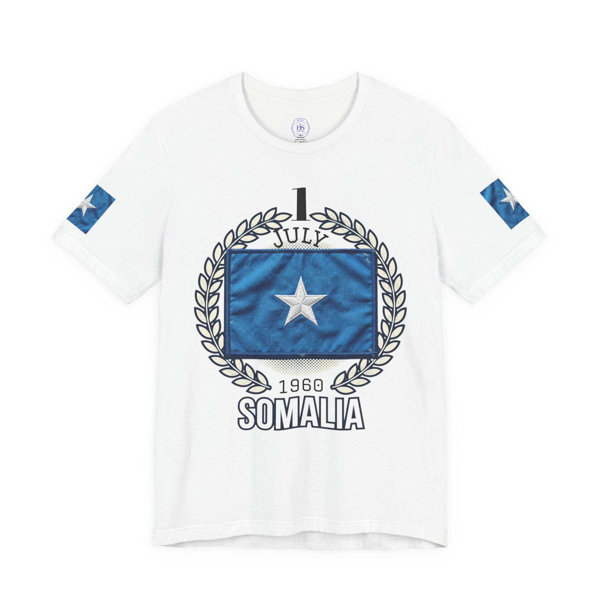 Somalia Independence Flag T-Shirt — 1 July 1960 Somali Flag Tee