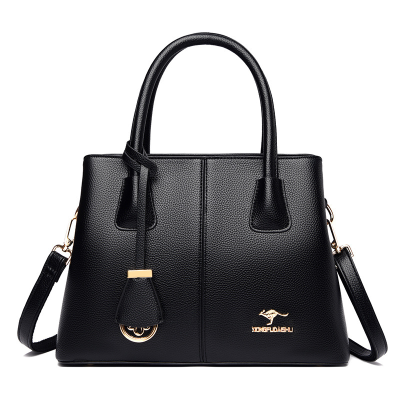 Fashionable Womens Handbag Large-Capacity Shoulder Crossbody Bag - Image 9