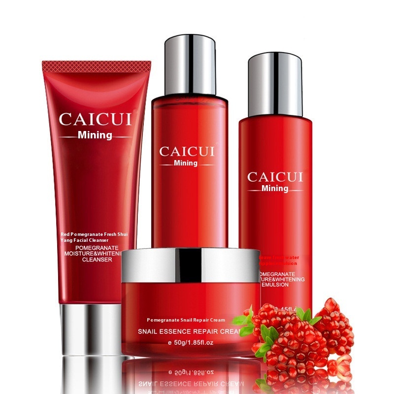 Pomegranate Set Moisturizing Cosmetics Skin Care Products - Image 2